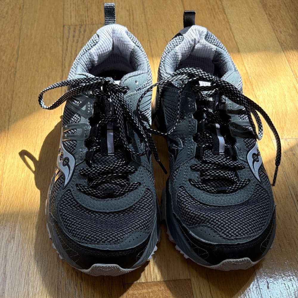 Saucony Black and Gray Women's Sneakers